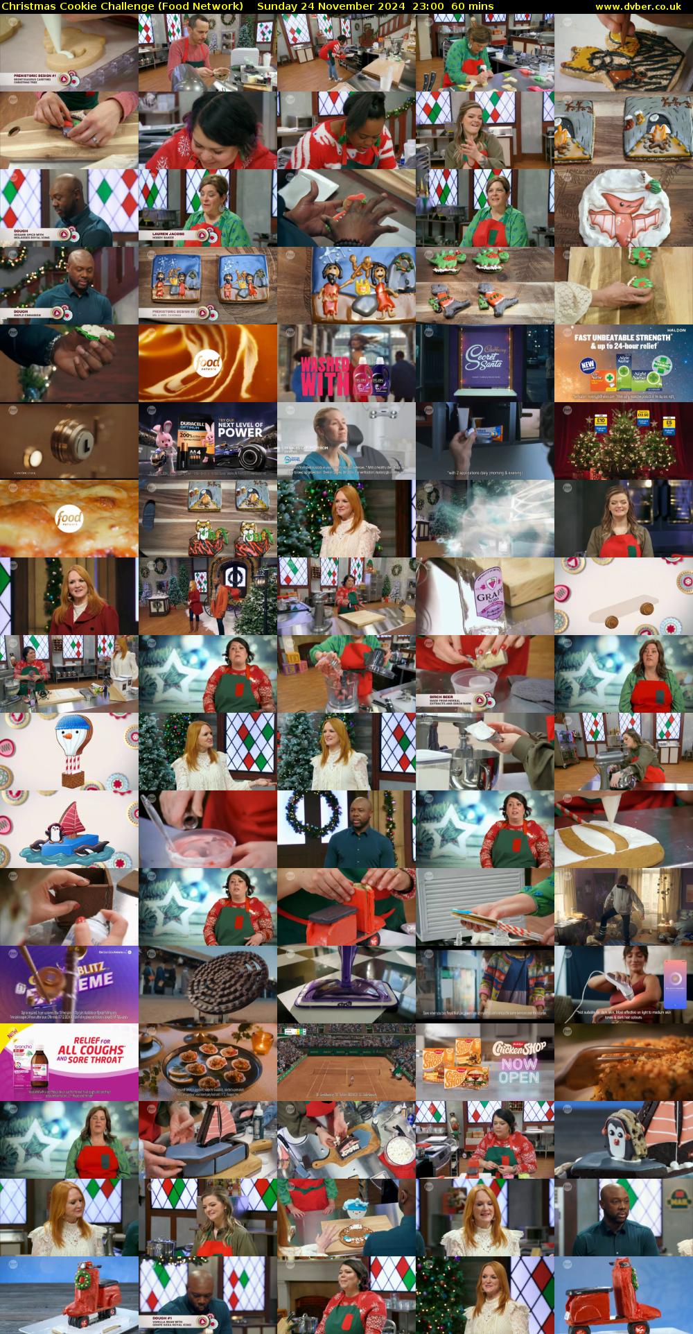 Christmas Cookie Challenge (Food Network) Sunday 24 November 2024 23:00 - 00:00