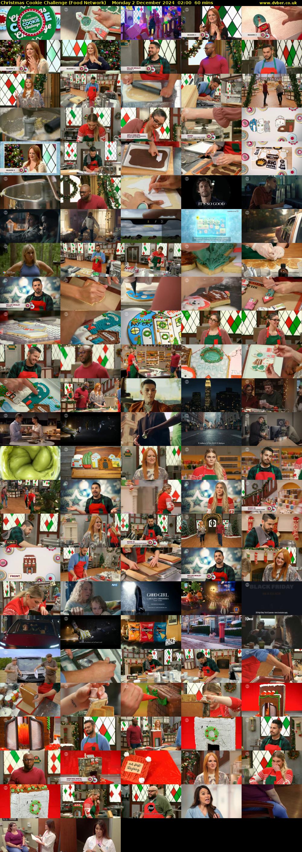 Christmas Cookie Challenge (Food Network) Monday 2 December 2024 02:00 - 03:00
