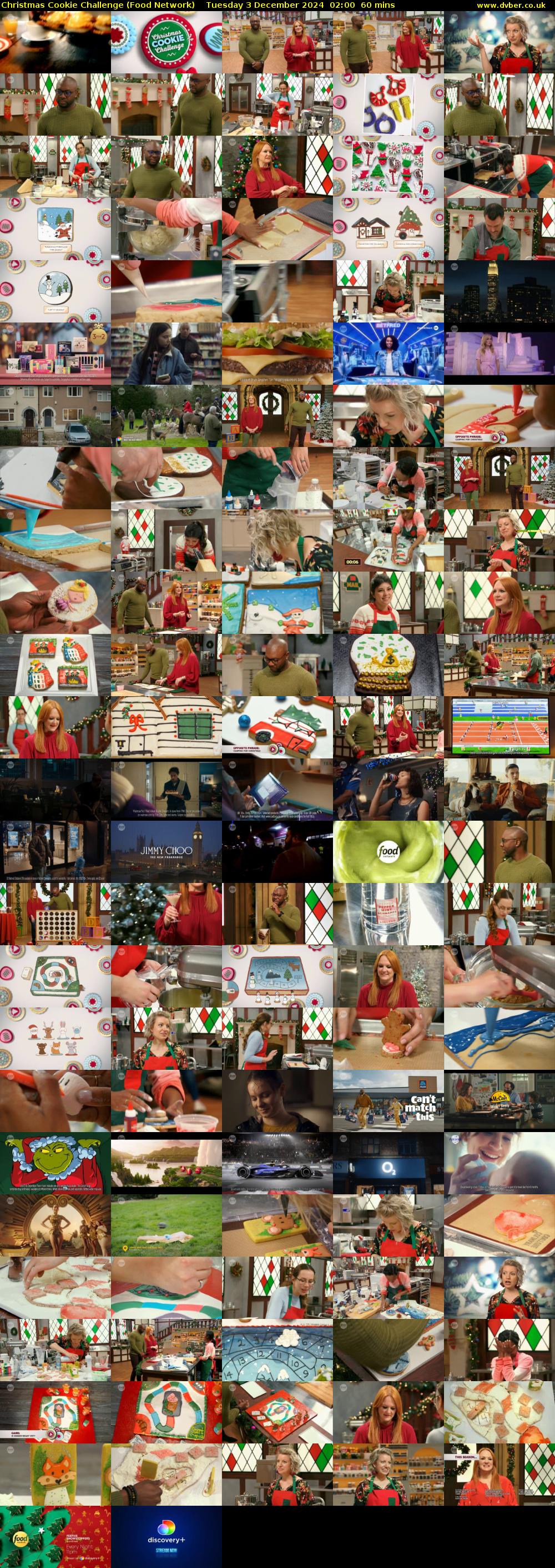 Christmas Cookie Challenge (Food Network) Tuesday 3 December 2024 02:00 - 03:00