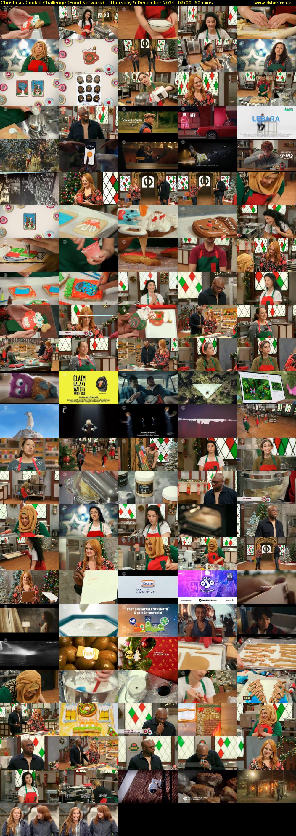 Christmas Cookie Challenge (Food Network) Thursday 5 December 2024 02:00 - 03:00