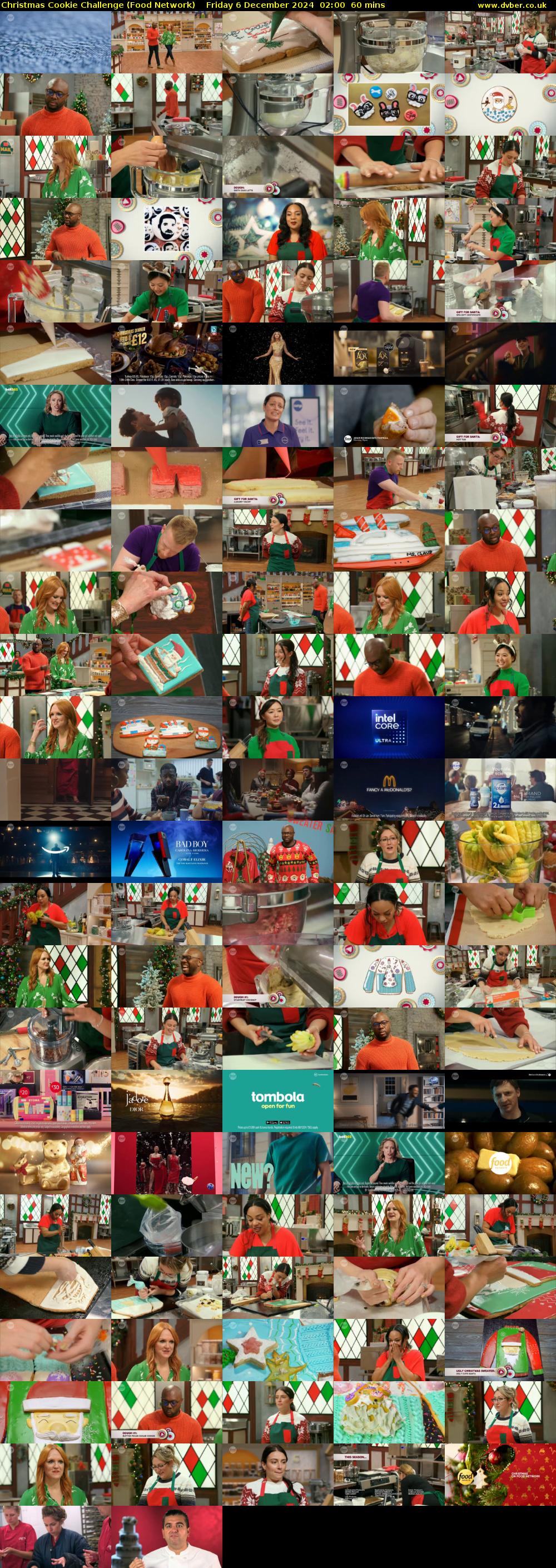 Christmas Cookie Challenge (Food Network) Friday 6 December 2024 02:00 - 03:00