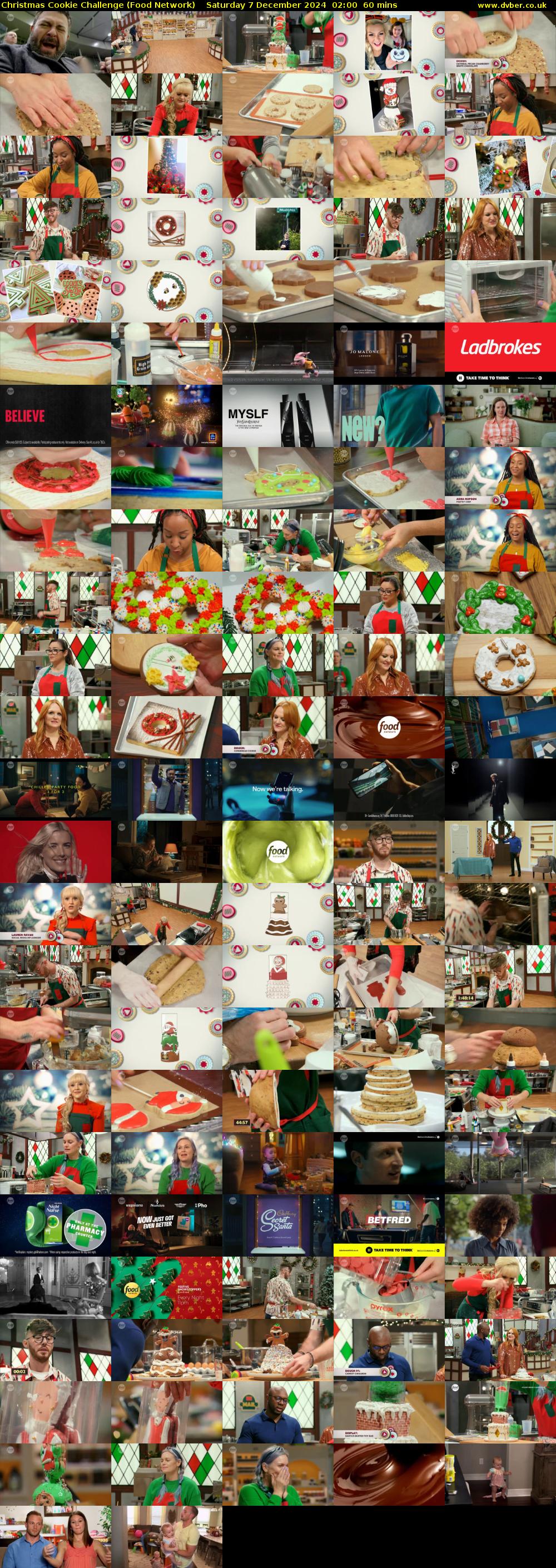 Christmas Cookie Challenge (Food Network) Saturday 7 December 2024 02:00 - 03:00