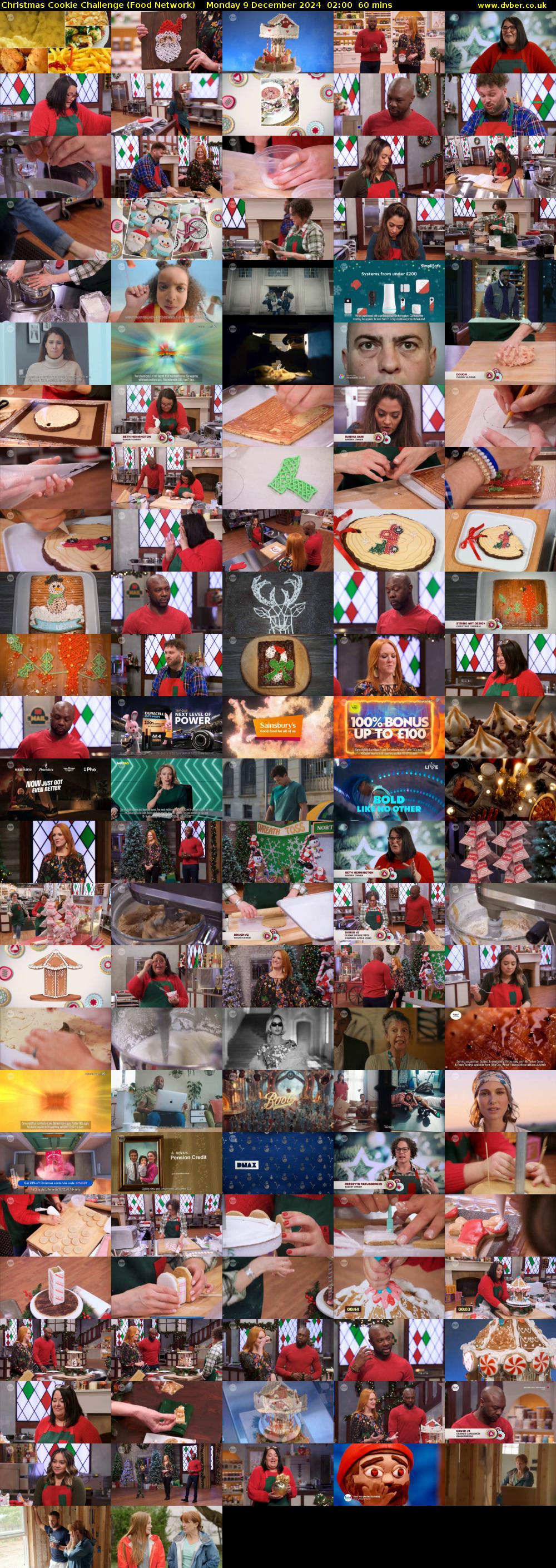Christmas Cookie Challenge (Food Network) Monday 9 December 2024 02:00 - 03:00