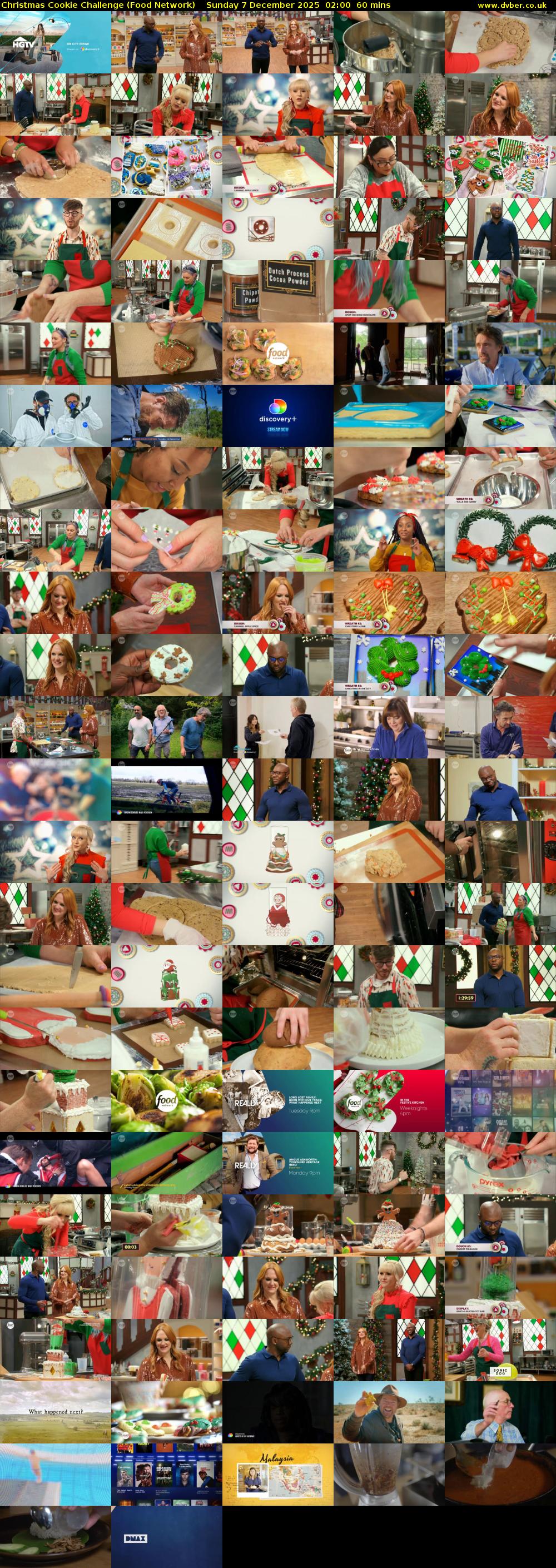 Christmas Cookie Challenge (Food Network) Sunday 7 December 2025 02:00 - 03:00