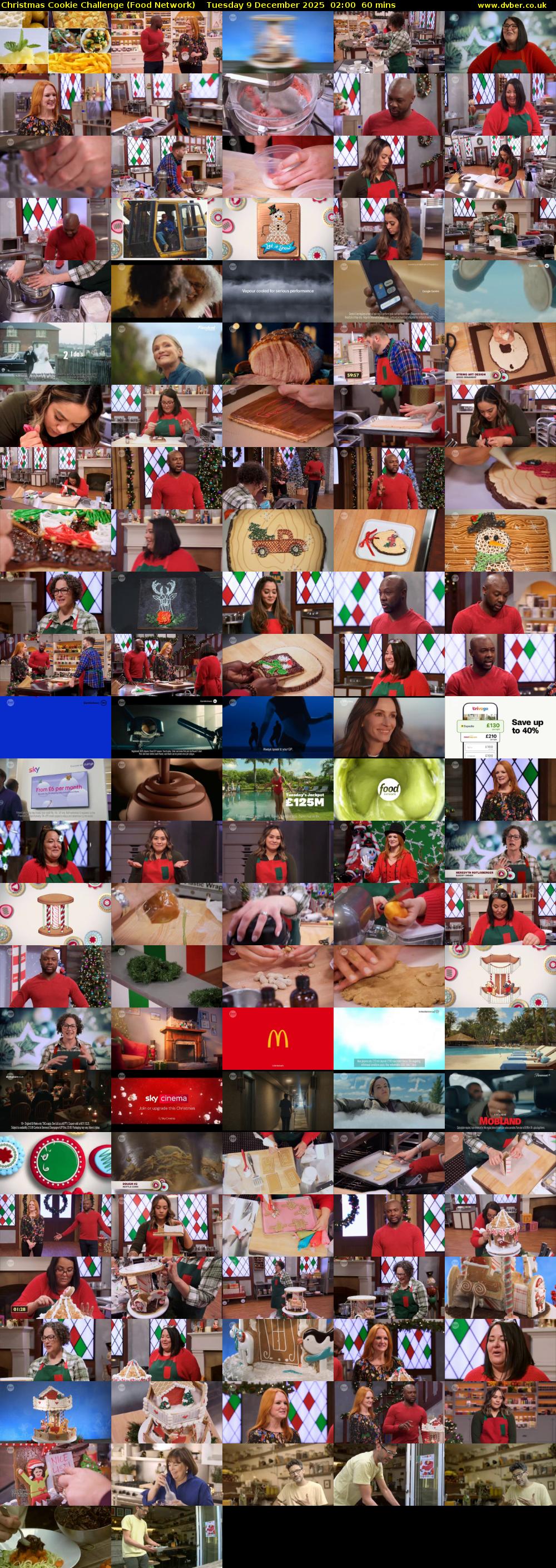 Christmas Cookie Challenge (Food Network) Tuesday 9 December 2025 02:00 - 03:00