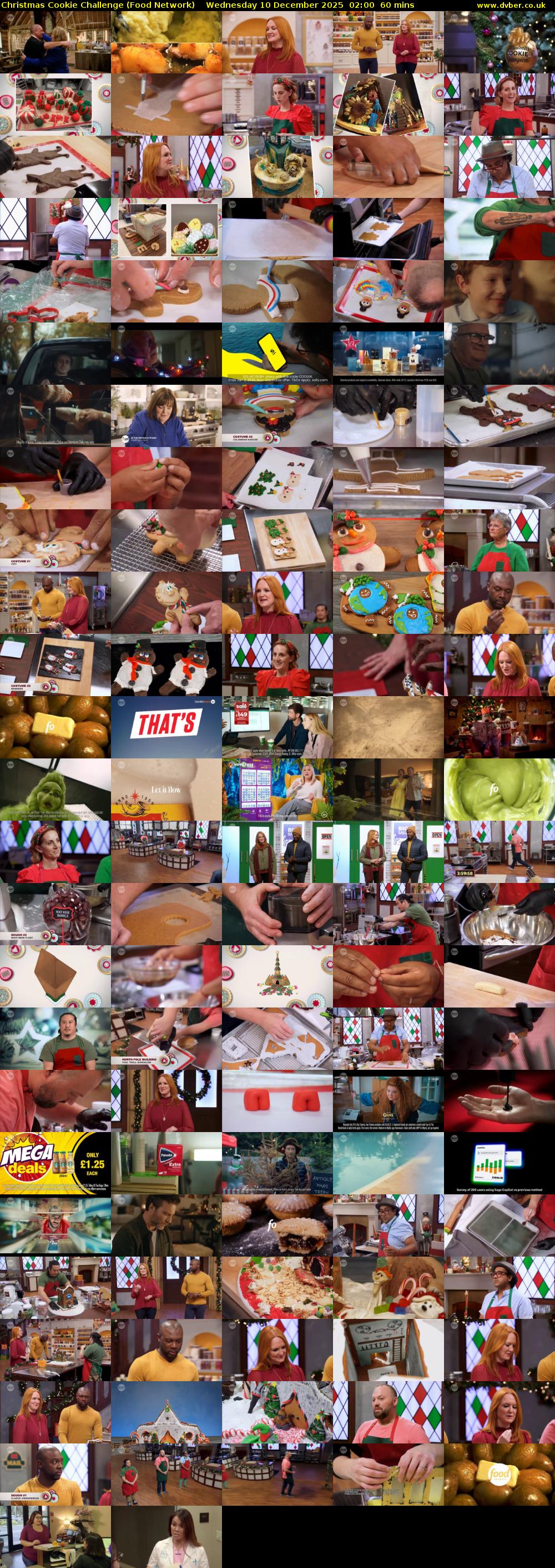 Christmas Cookie Challenge (Food Network) Wednesday 10 December 2025 02:00 - 03:00
