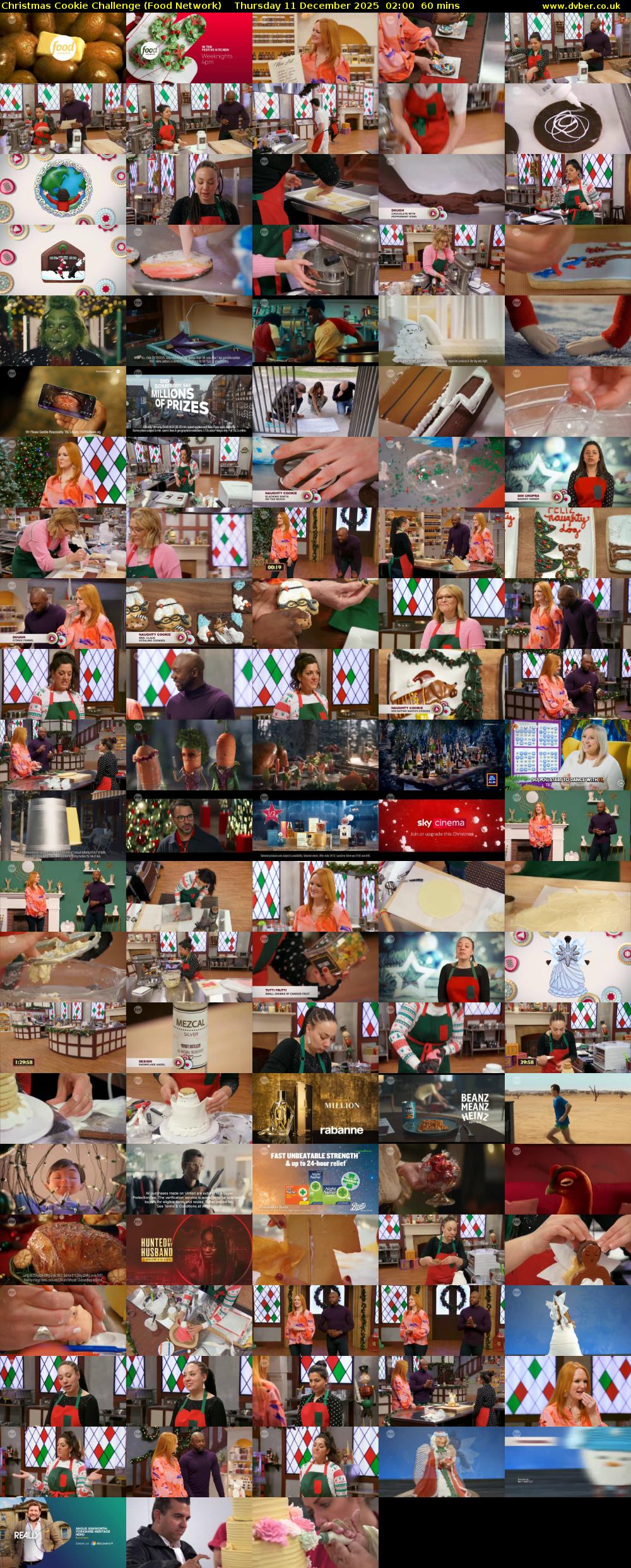 Christmas Cookie Challenge (Food Network) Thursday 11 December 2025 02:00 - 03:00