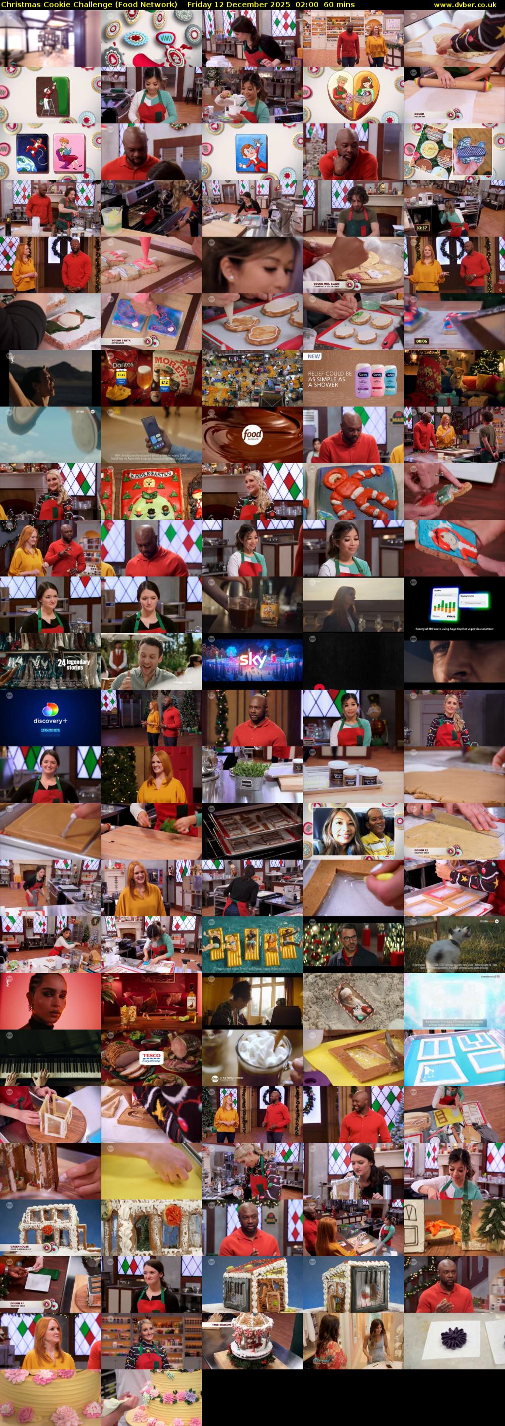 Christmas Cookie Challenge (Food Network) Friday 12 December 2025 02:00 - 03:00