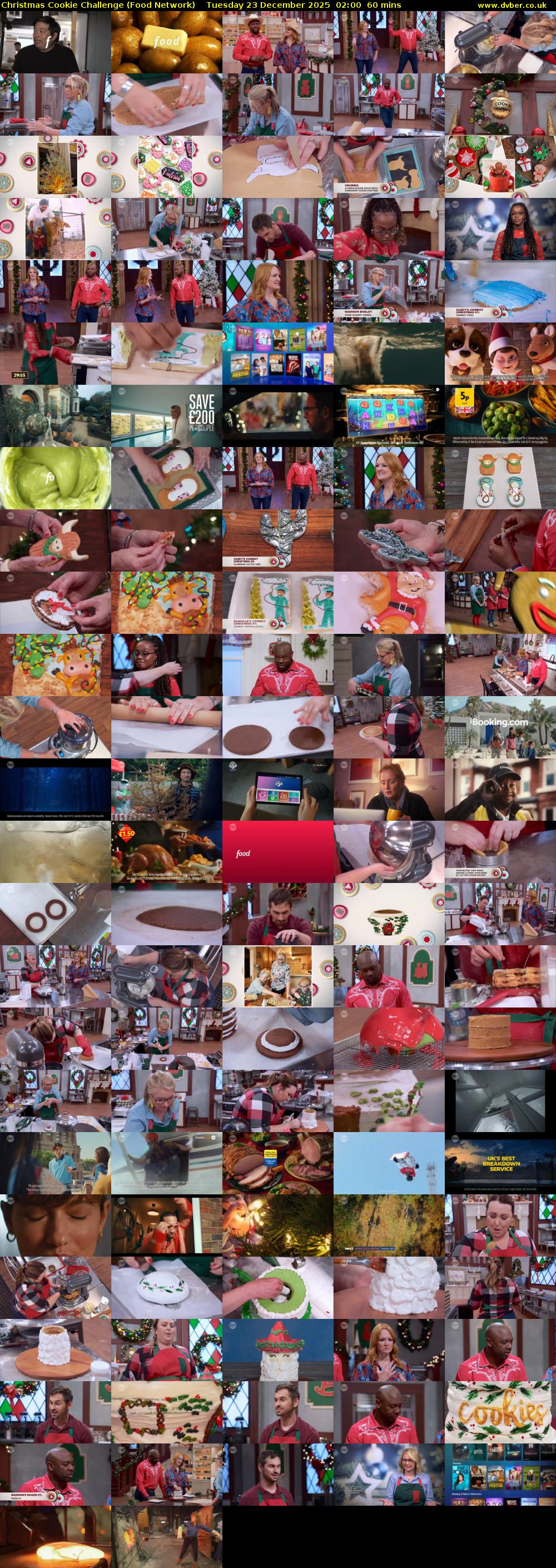 Christmas Cookie Challenge (Food Network) Tuesday 23 December 2025 02:00 - 03:00