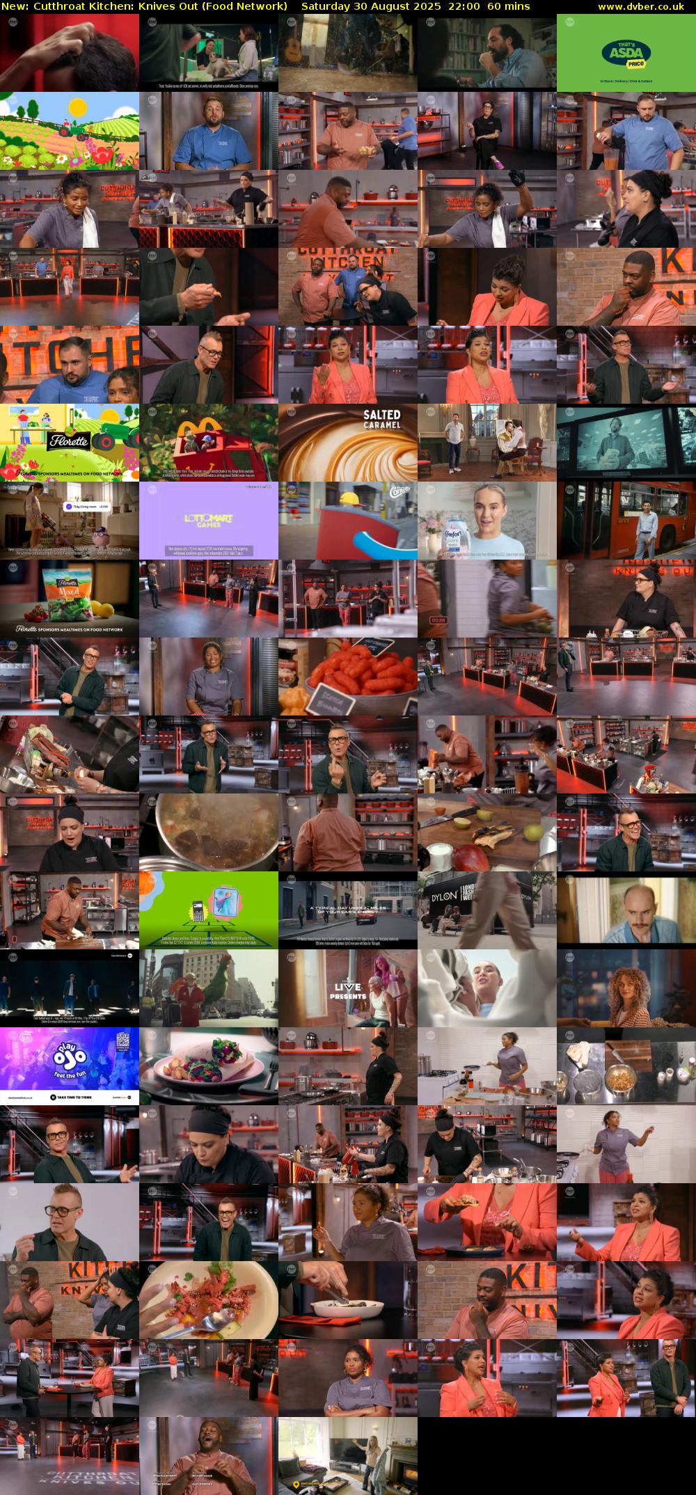 Cutthroat Kitchen: Knives Out (Food Network) Saturday 30 August 2025 22:00 - 23:00