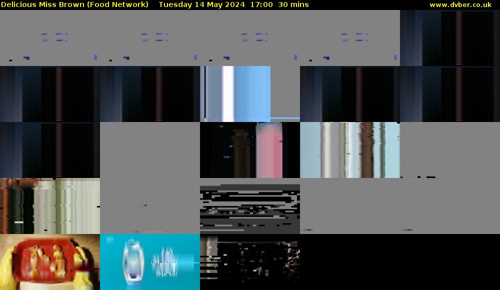 Delicious Miss Brown (Food Network) Tuesday 14 May 2024 17:00 - 17:30