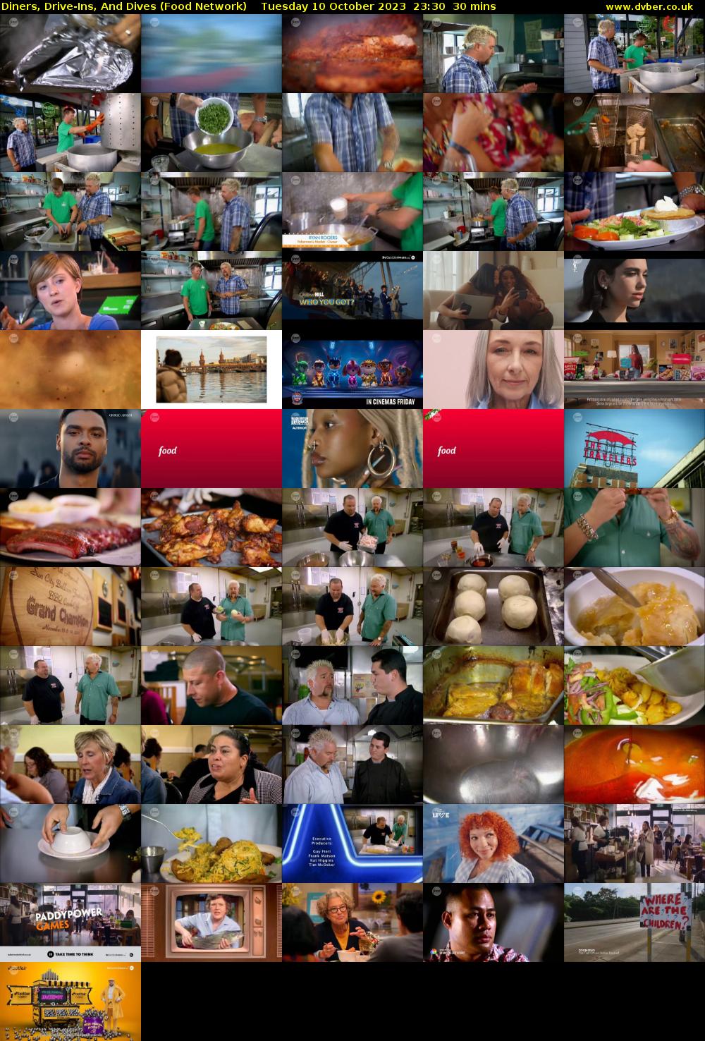 Diners, Drive-Ins, And Dives (Food Network) Tuesday 10 October 2023 23:30 - 00:00