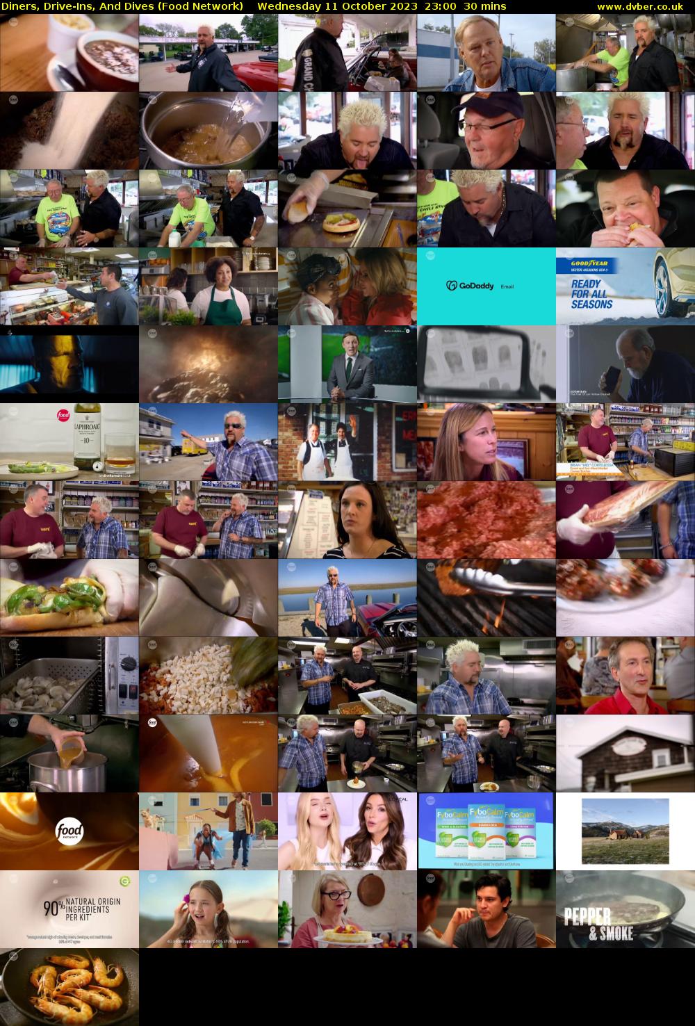 Diners, Drive-Ins, And Dives (Food Network) Wednesday 11 October 2023 23:00 - 23:30