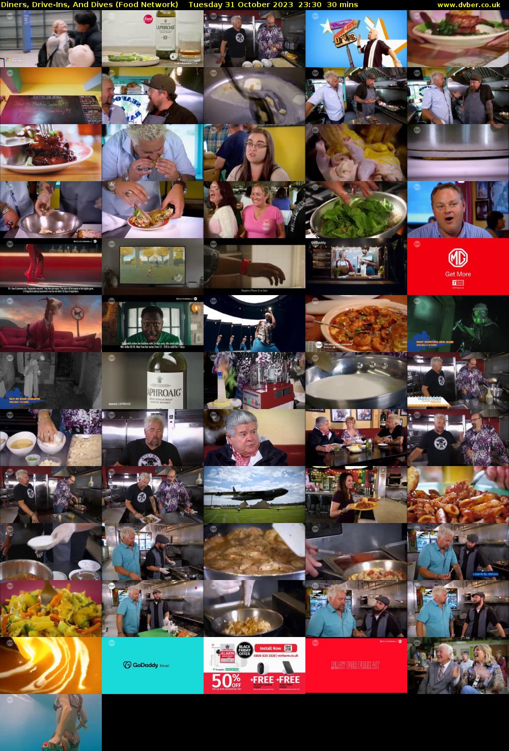 Diners, Drive-Ins, And Dives (Food Network) Tuesday 31 October 2023 23:30 - 00:00