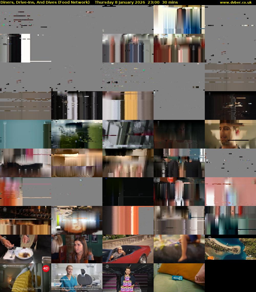 Diners, Drive-Ins, And Dives (Food Network) Thursday 8 January 2026 23:00 - 23:30