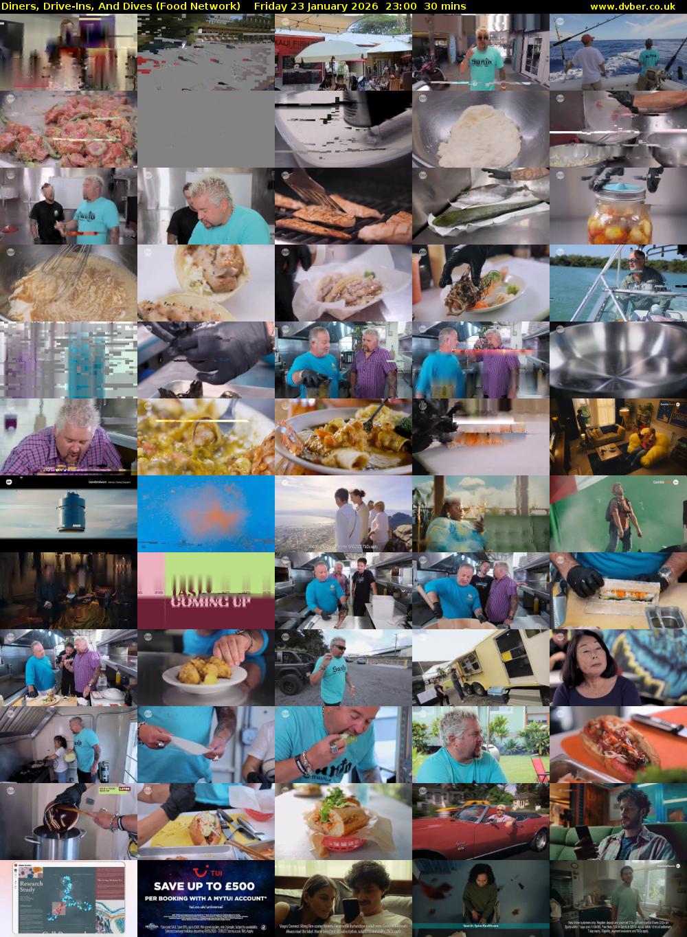 Diners, Drive-Ins, And Dives (Food Network) Friday 23 January 2026 23:00 - 23:30