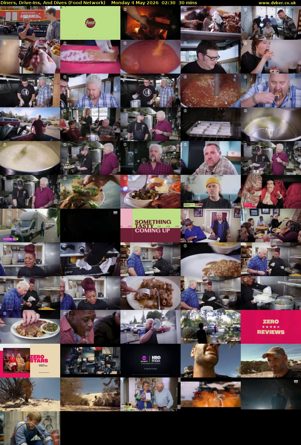Diners, Drive-Ins, And Dives (Food Network) Monday 4 May 2026 02:30 - 03:00