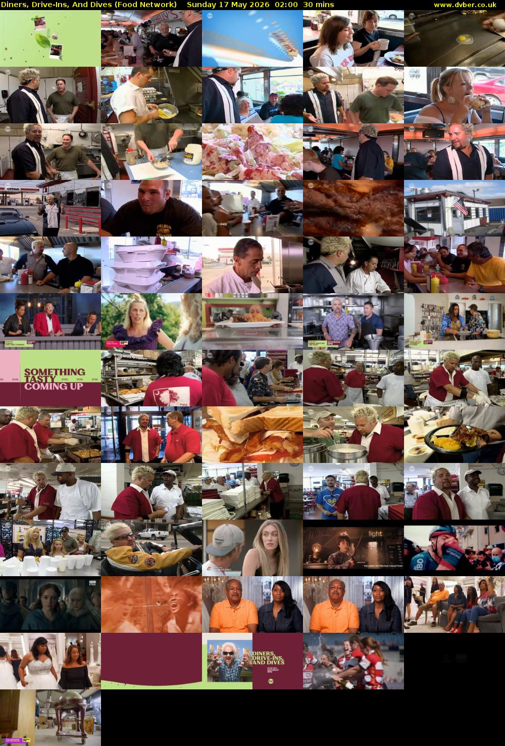 Diners, Drive-Ins, And Dives (Food Network) Sunday 17 May 2026 02:00 - 02:30