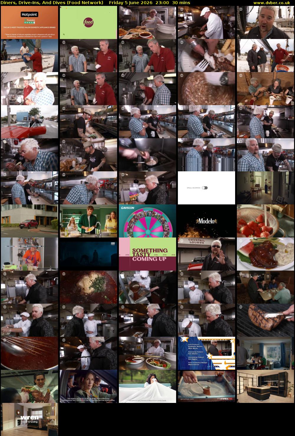 Diners, Drive-Ins, And Dives (Food Network) Friday 5 June 2026 23:00 - 23:30