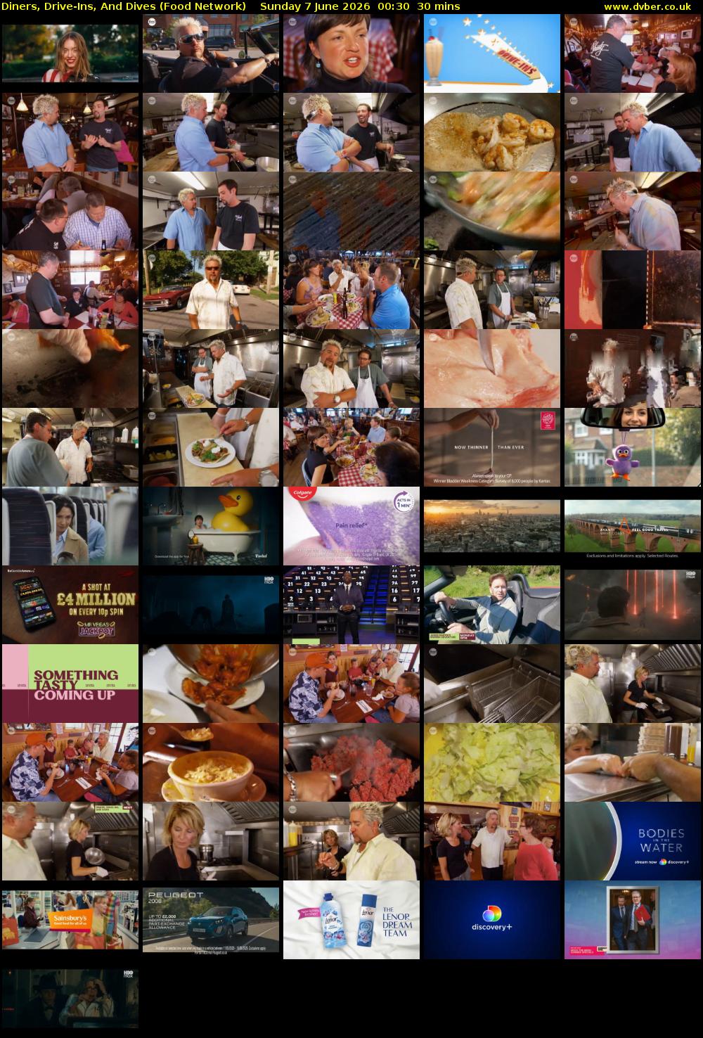 Diners, Drive-Ins, And Dives (Food Network) Sunday 7 June 2026 00:30 - 01:00