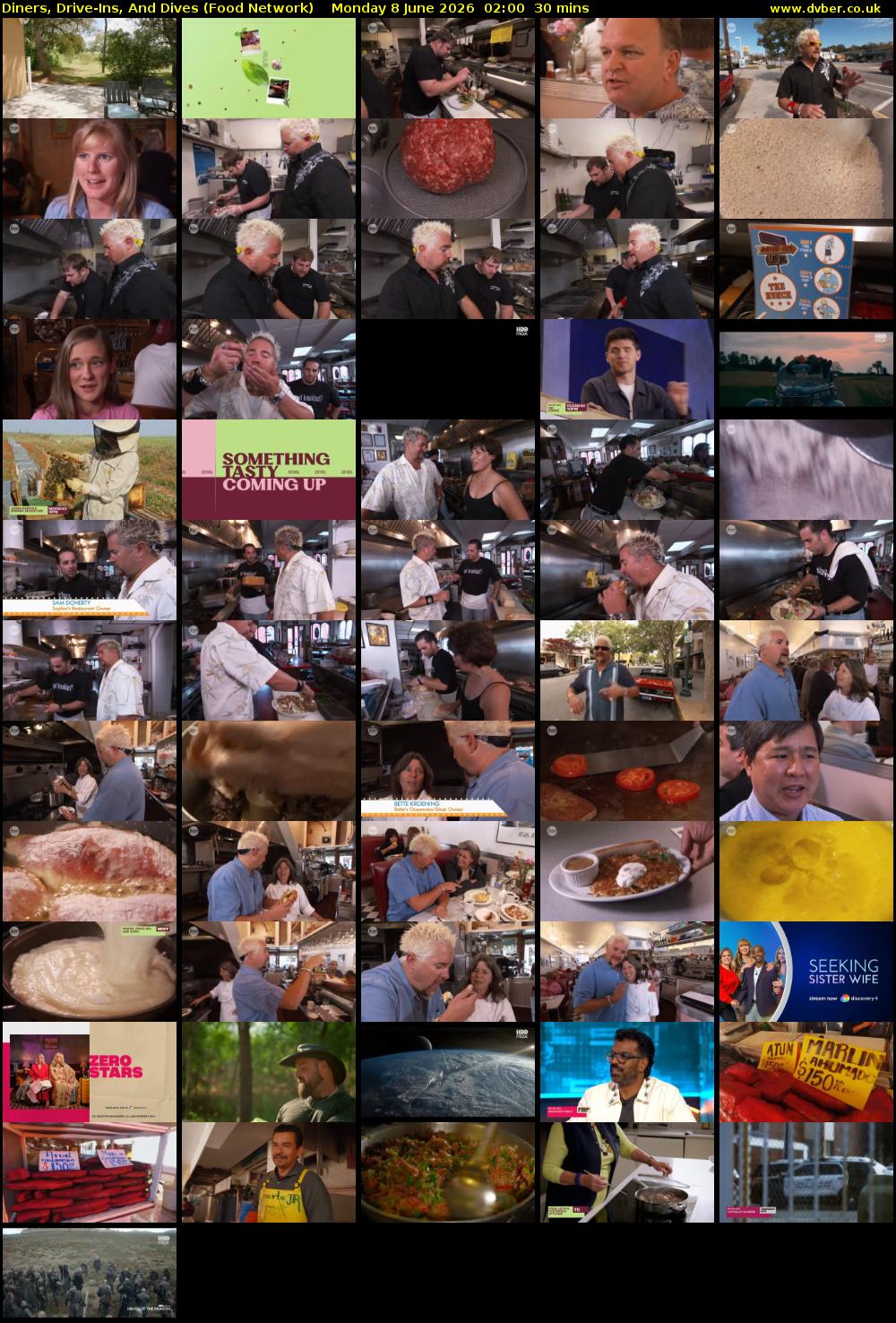 Diners, Drive-Ins, And Dives (Food Network) Monday 8 June 2026 02:00 - 02:30