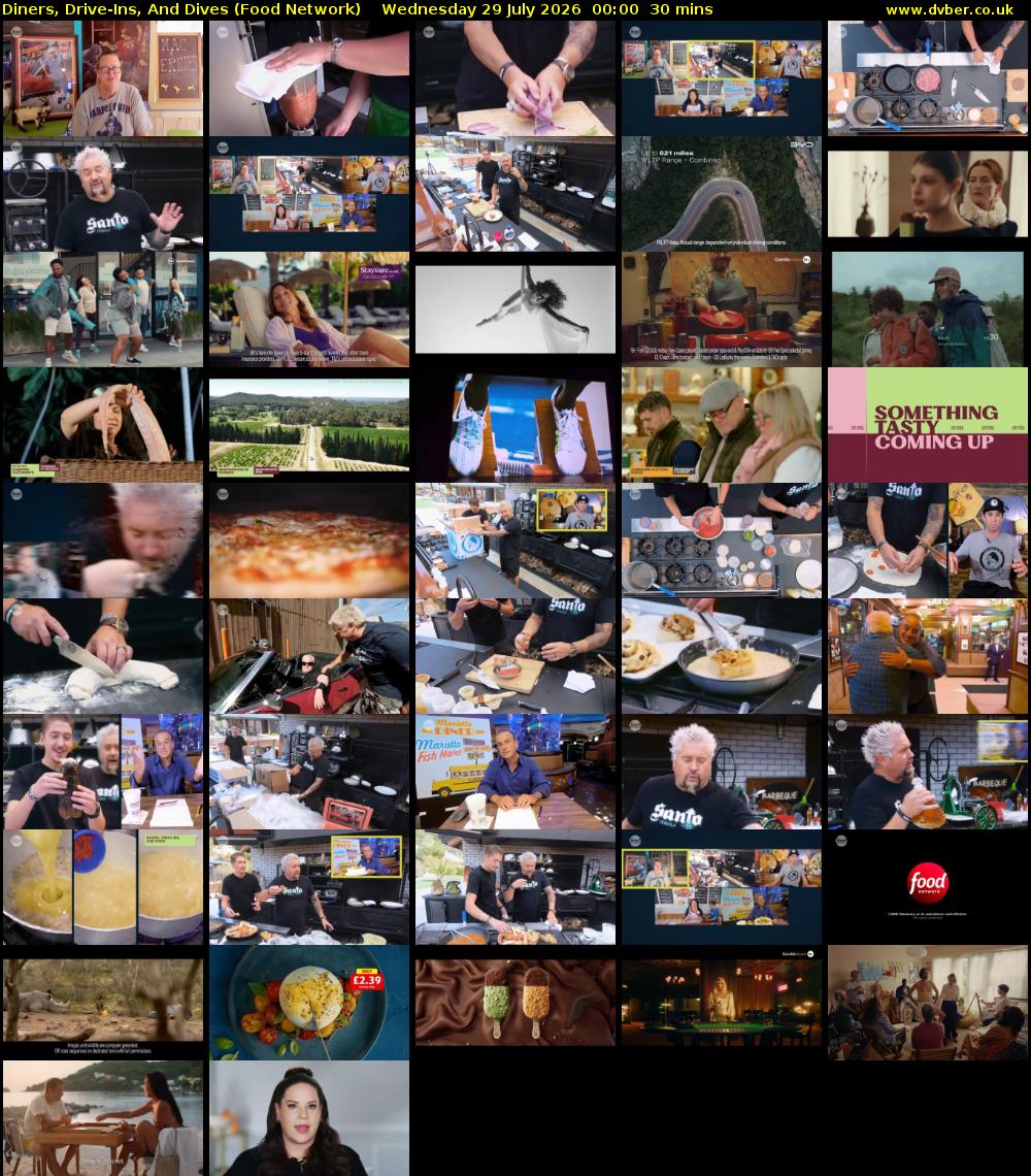 Diners, Drive-Ins, And Dives (Food Network) Wednesday 29 July 2026 00:00 - 00:30