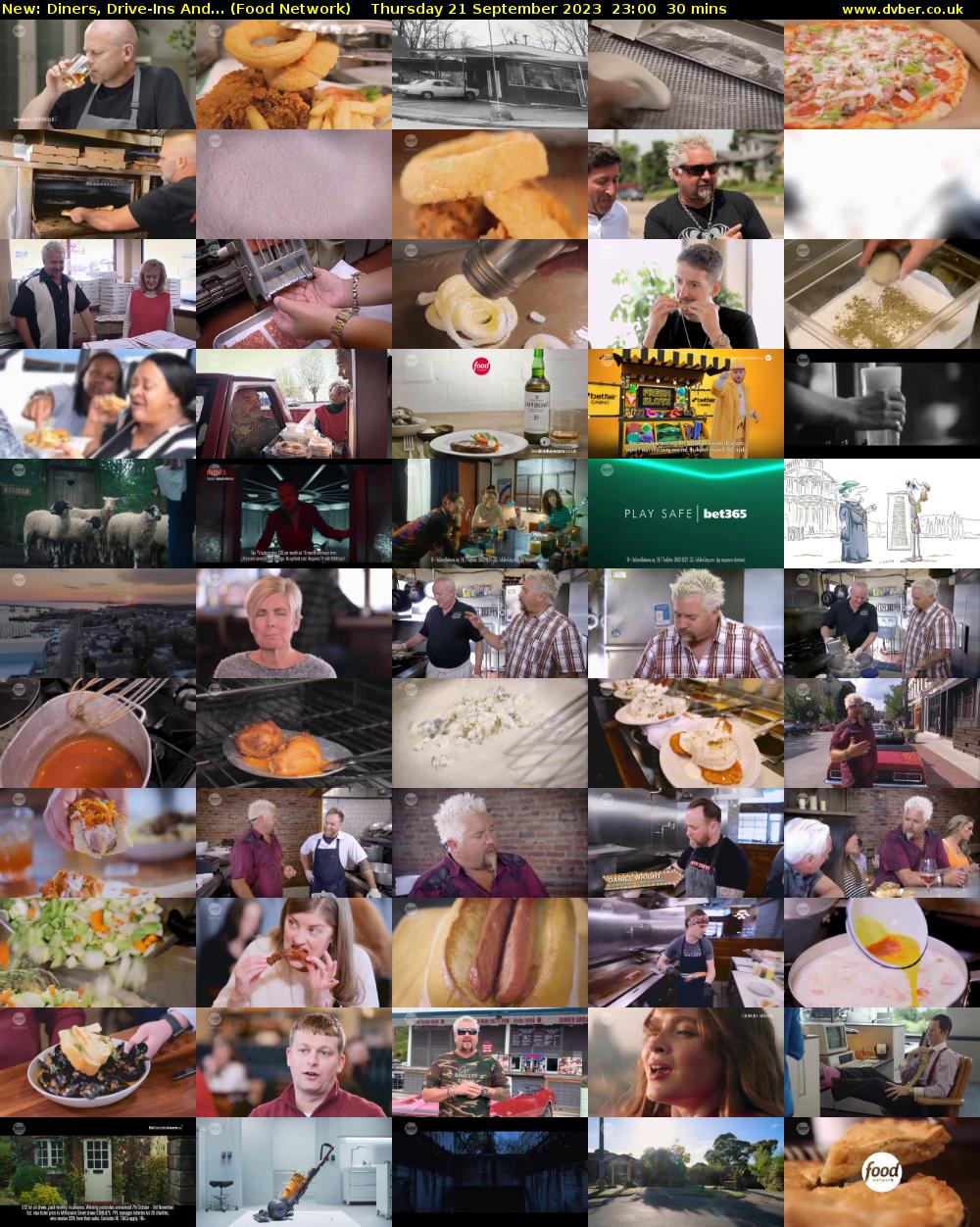 Diners, Drive-Ins And... (Food Network) Thursday 21 September 2023 23:00 - 23:30
