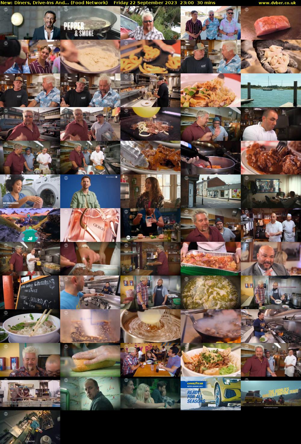 Diners, Drive-Ins And... (Food Network) Friday 22 September 2023 23:00 - 23:30