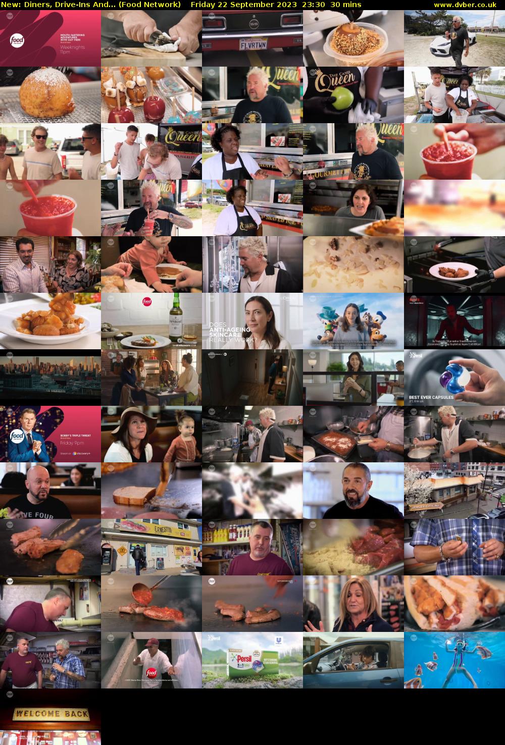 Diners, Drive-Ins And... (Food Network) Friday 22 September 2023 23:30 - 00:00