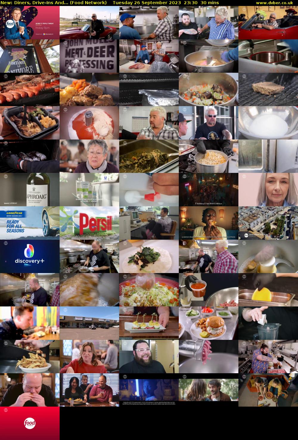 Diners, Drive-Ins And... (Food Network) Tuesday 26 September 2023 23:30 - 00:00