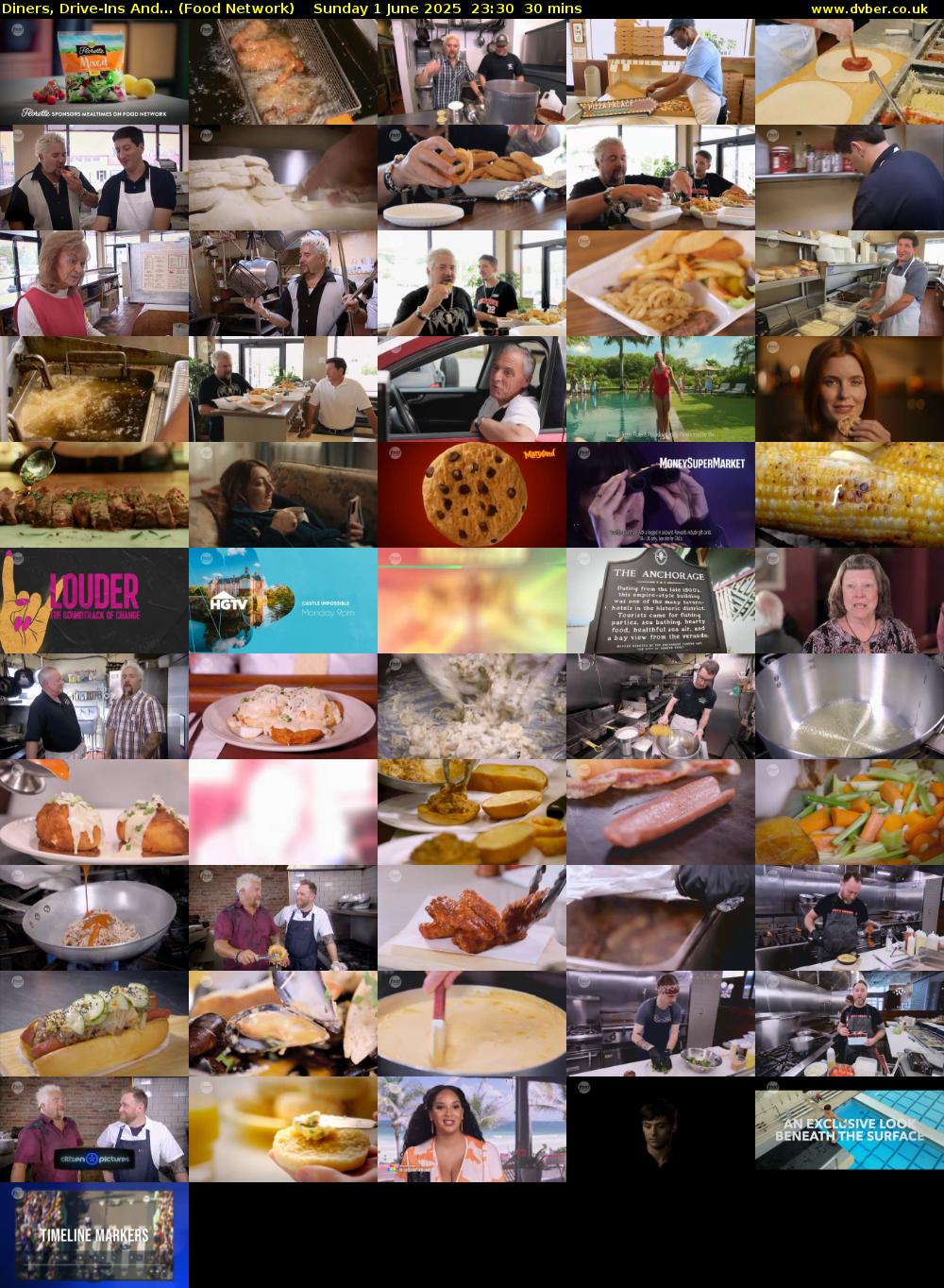Diners, Drive-Ins And... (Food Network) Sunday 1 June 2025 23:30 - 00:00