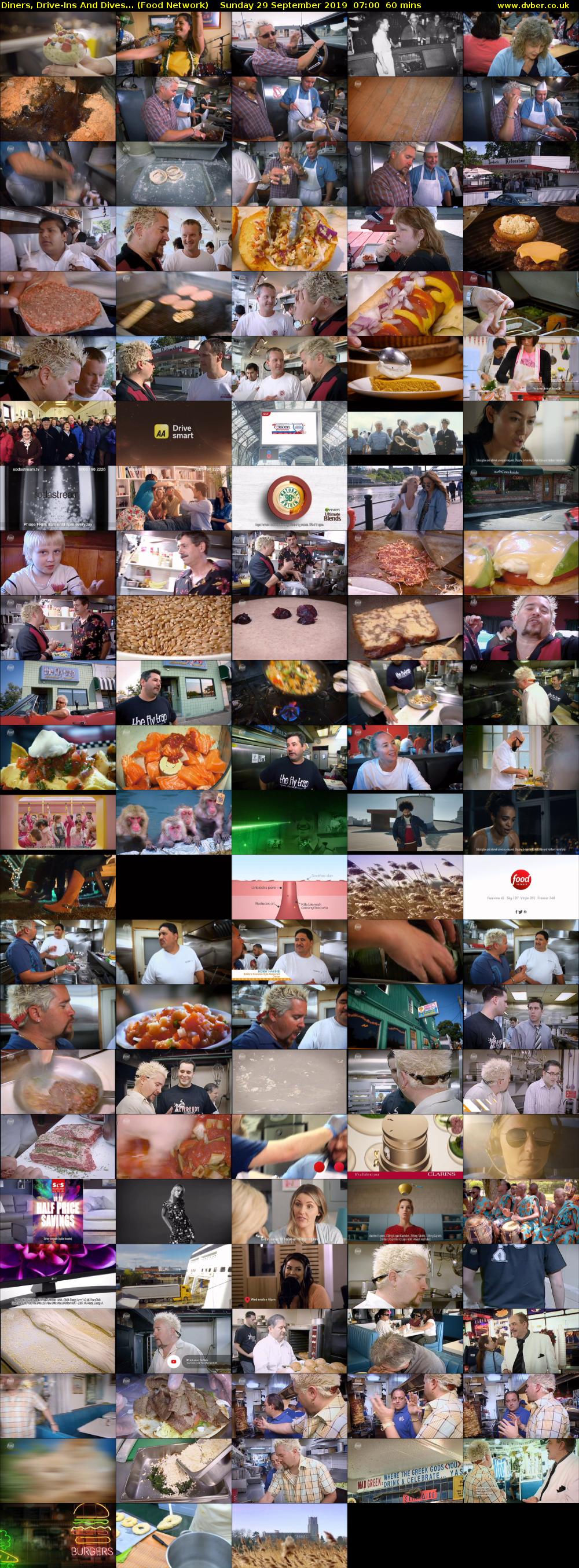 Diners, Drive-Ins And Dives... (Food Network) Sunday 29 September 2019 07:00 - 08:00