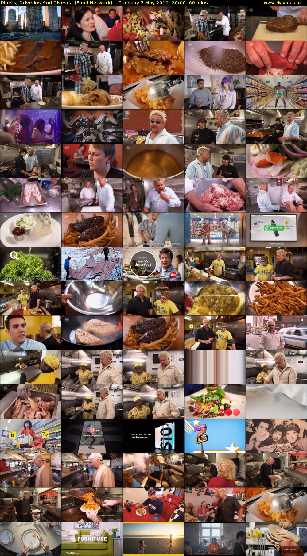 Diners, Drive-Ins And Dives:... (Food Network) Tuesday 7 May 2019 20:00 - 21:00