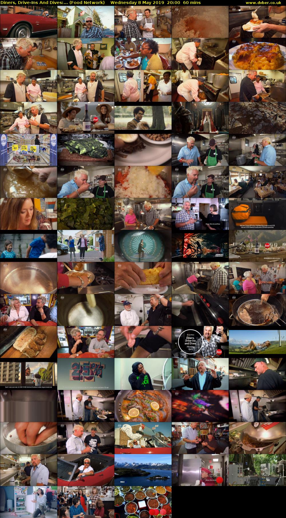 Diners, Drive-Ins And Dives:... (Food Network) Wednesday 8 May 2019 20:00 - 21:00