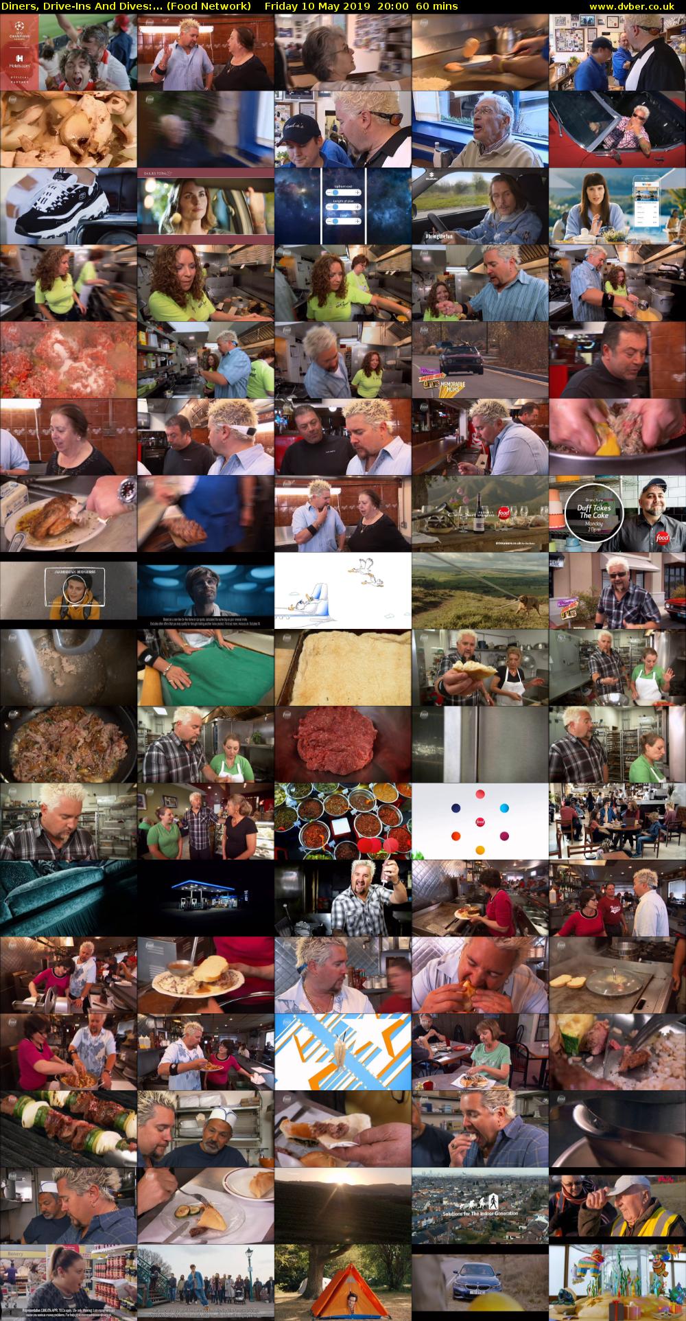 Diners, Drive-Ins And Dives:... (Food Network) Friday 10 May 2019 20:00 - 21:00