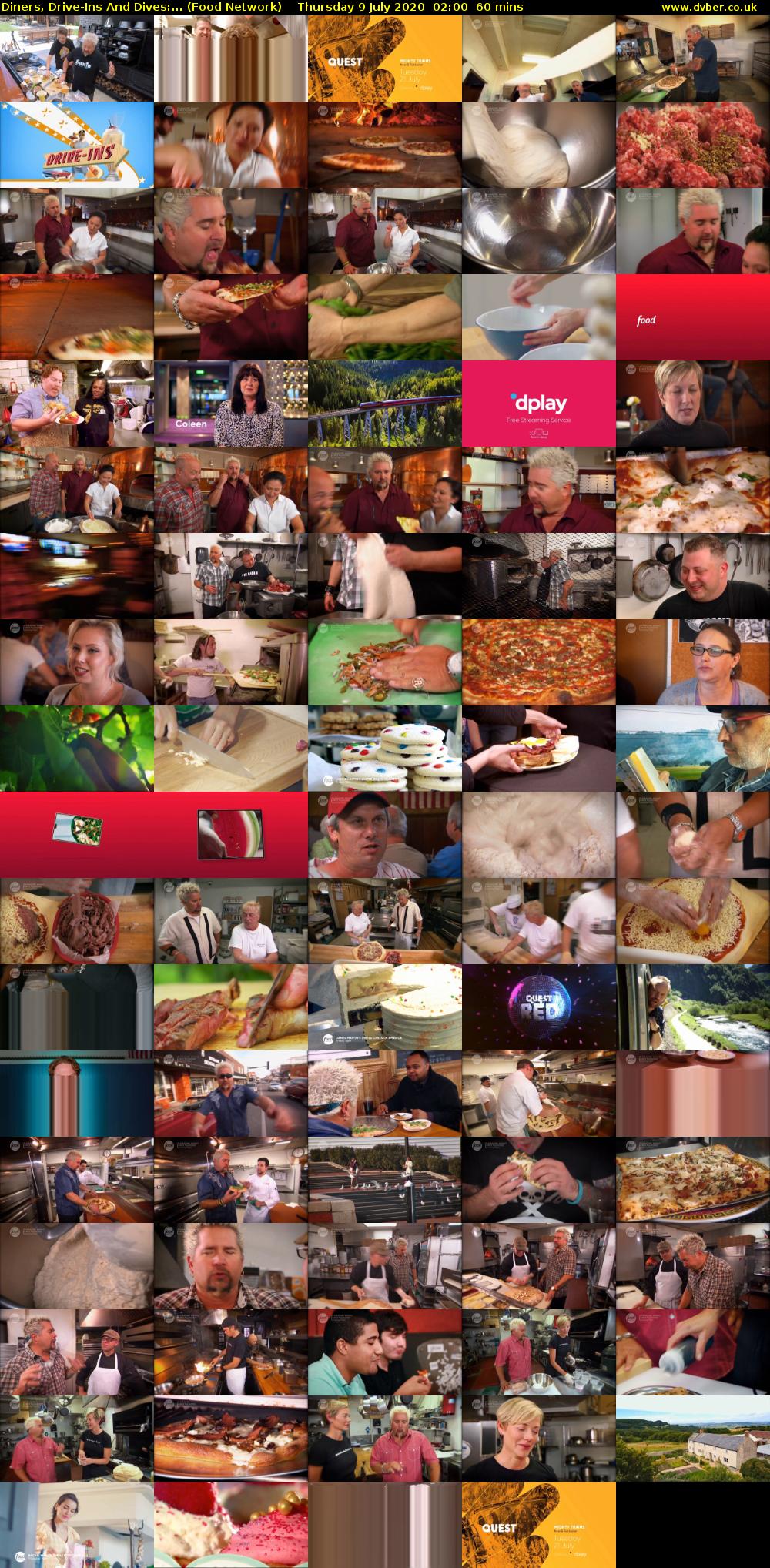 Diners, Drive-Ins And Dives:... (Food Network) Thursday 9 July 2020 02:00 - 03:00
