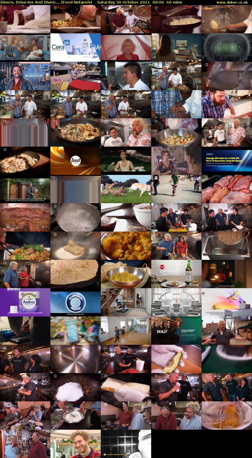 Diners, Drive-Ins And Dives:... (Food Network) Saturday 30 October 2021 00:00 - 01:00