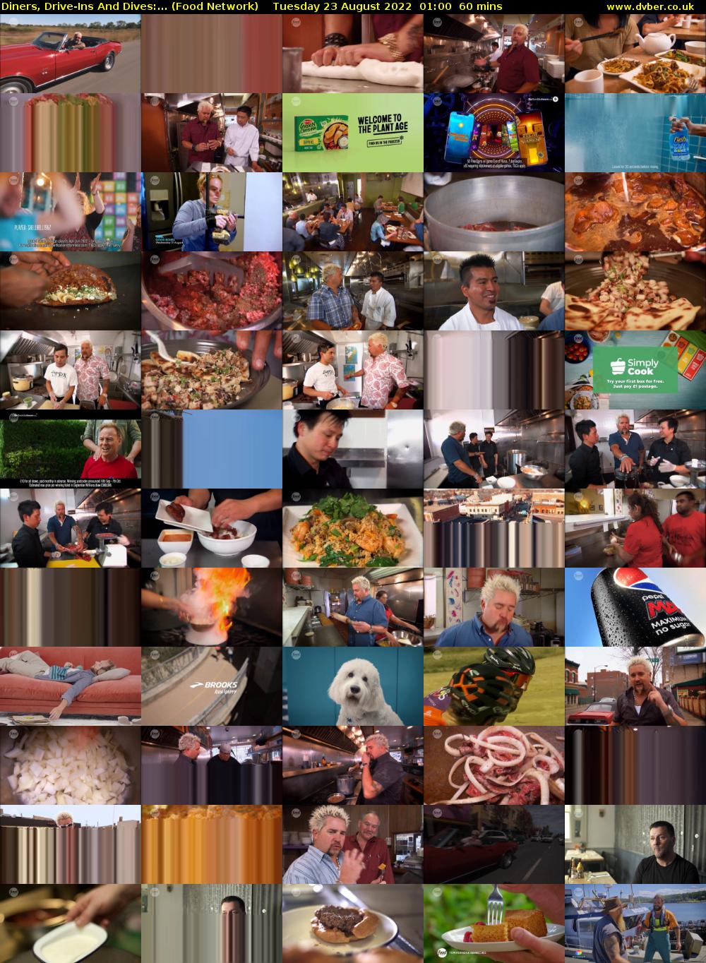 Diners, Drive-Ins And Dives:... (Food Network) Tuesday 23 August 2022 01:00 - 02:00