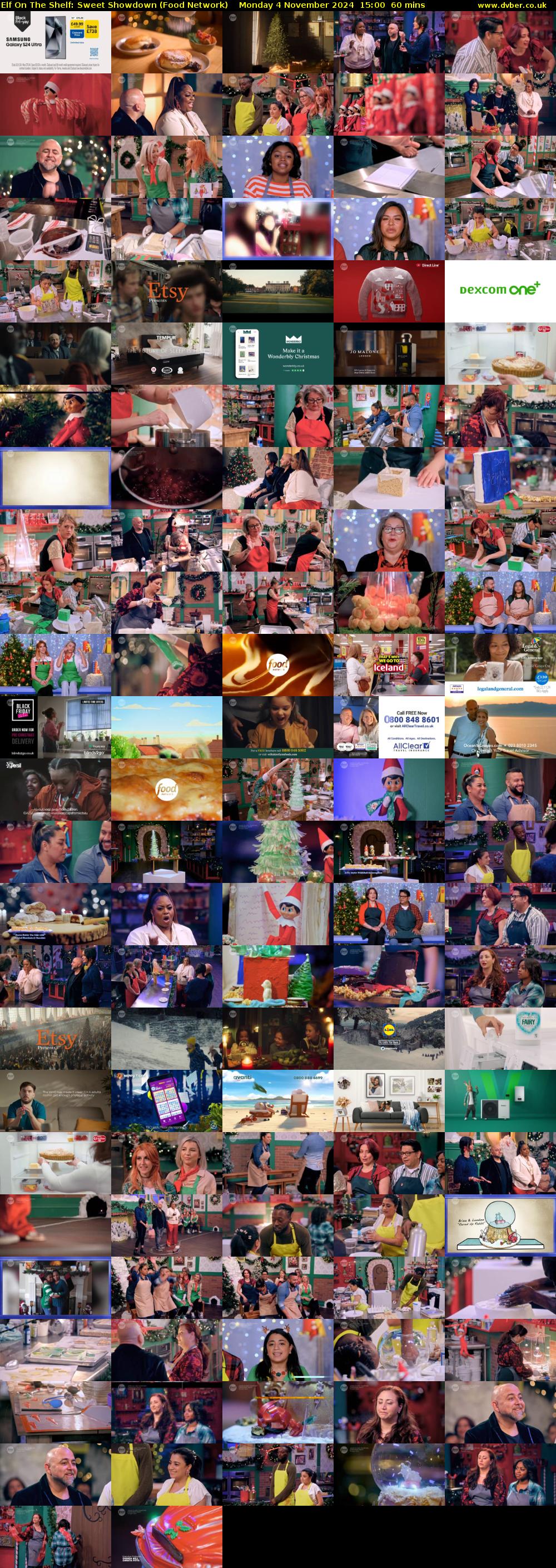 Elf On The Shelf: Sweet Showdown (Food Network) Monday 4 November 2024 15:00 - 16:00