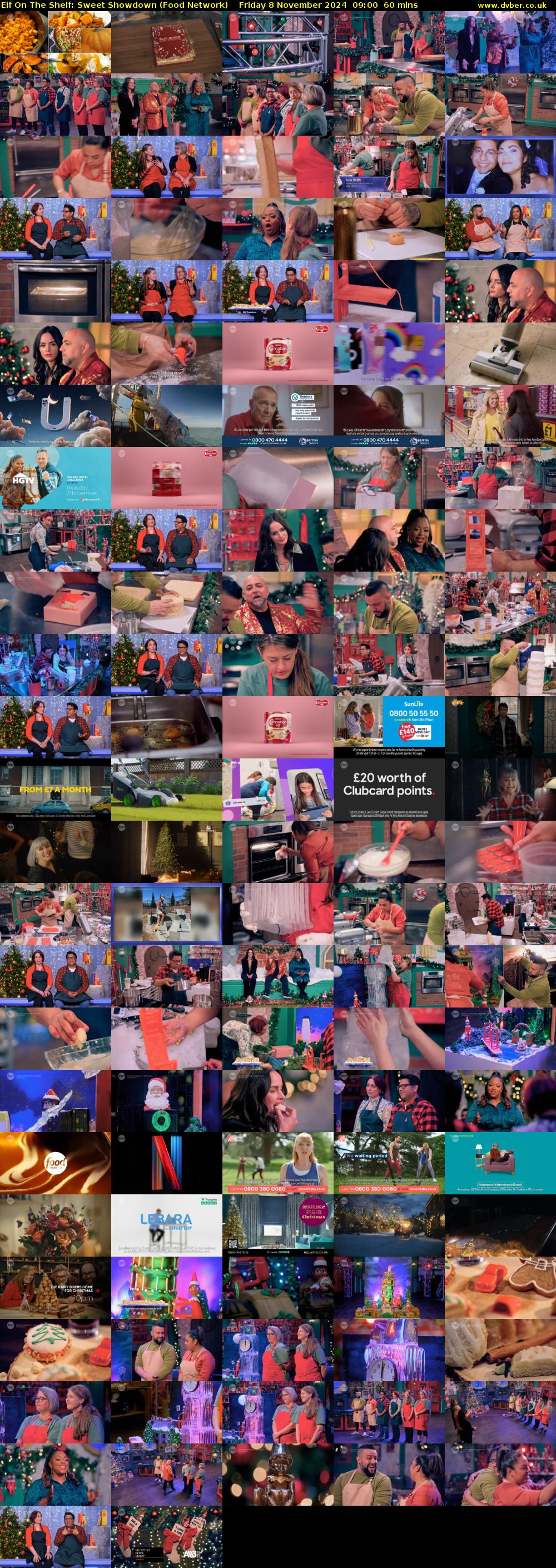 Elf On The Shelf: Sweet Showdown (Food Network) Friday 8 November 2024 09:00 - 10:00