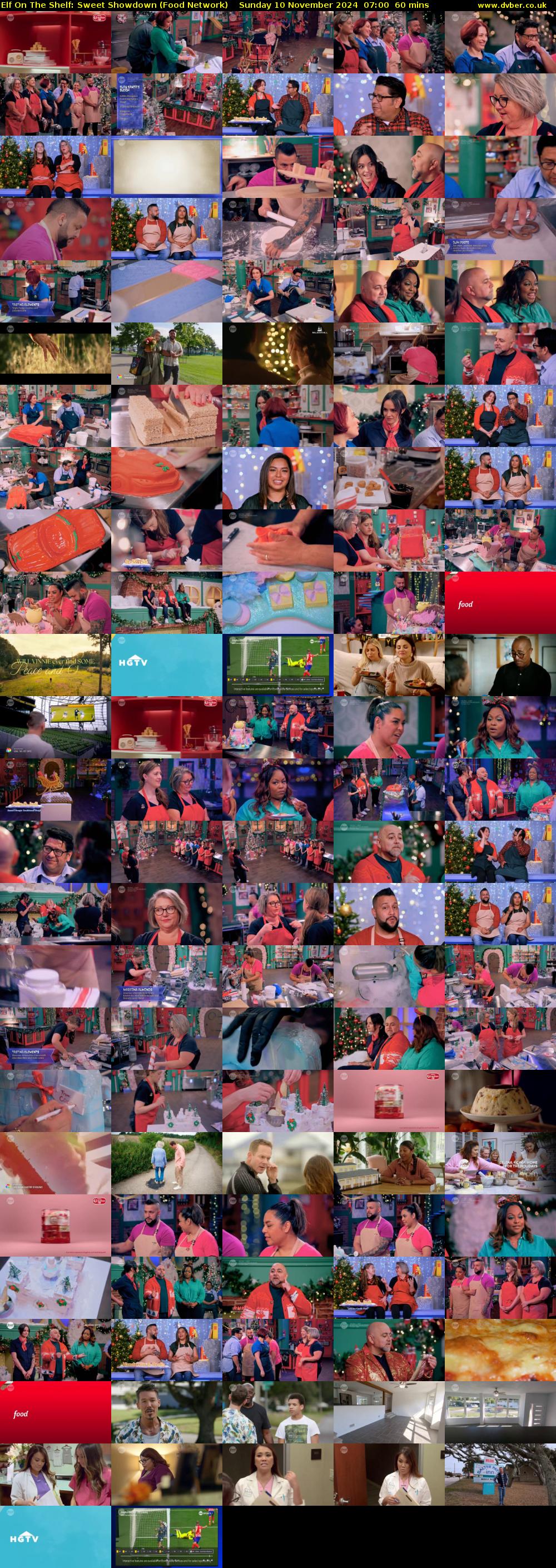 Elf On The Shelf: Sweet Showdown (Food Network) Sunday 10 November 2024 07:00 - 08:00