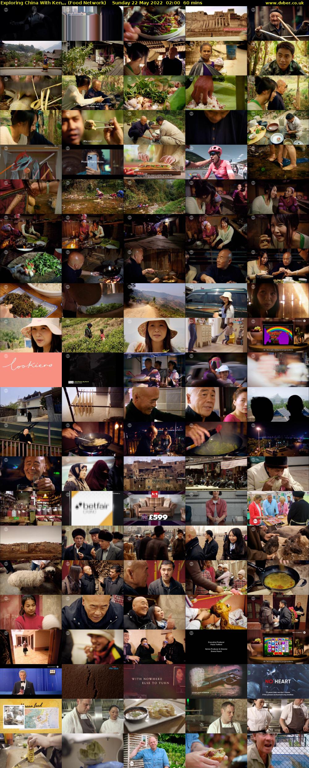 Exploring China With Ken,,, (Food Network) Sunday 22 May 2022 02:00 - 03:00