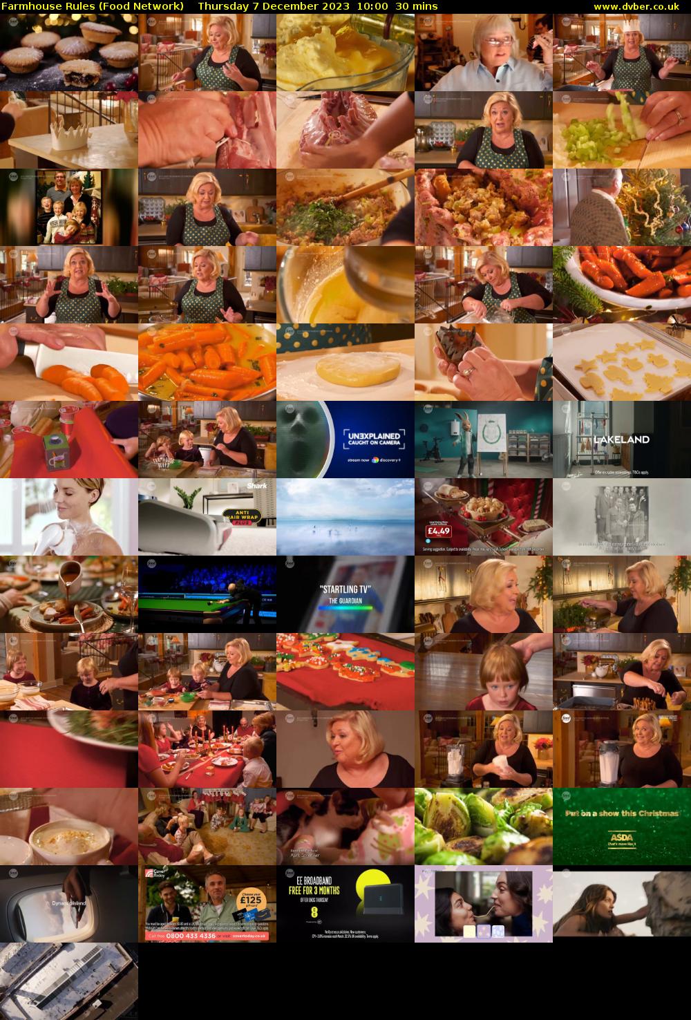Farmhouse Rules (Food Network) Thursday 7 December 2023 10:00 - 10:30