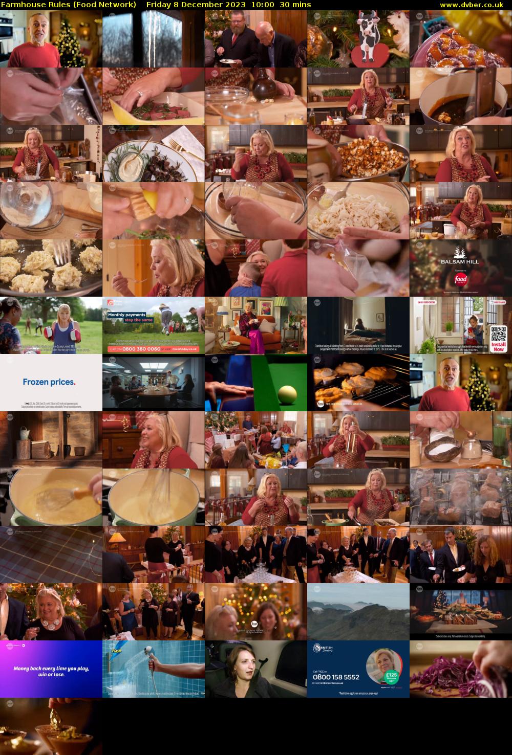 Farmhouse Rules (Food Network) Friday 8 December 2023 10:00 - 10:30