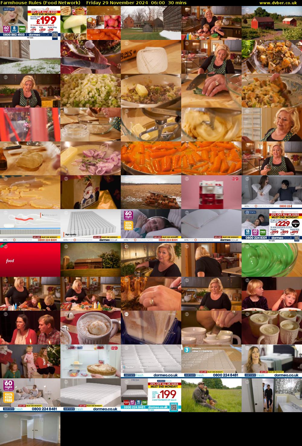 Farmhouse Rules (Food Network) Friday 29 November 2024 06:00 - 06:30