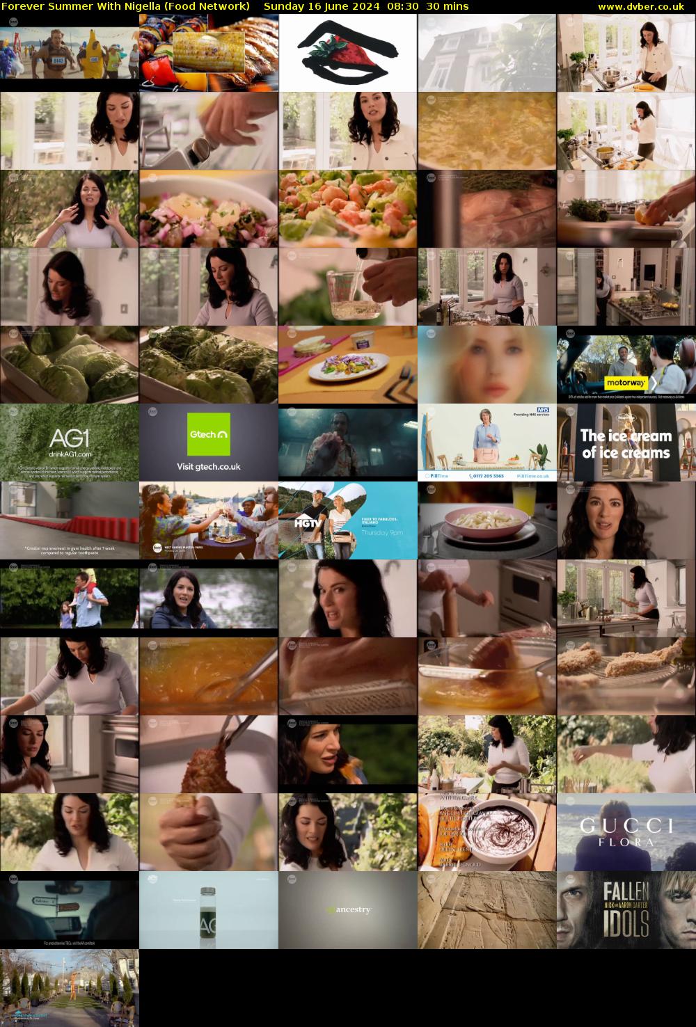 Forever Summer with Nigella (Food Network) Sunday 16 June 2024 08:30 - 09:00