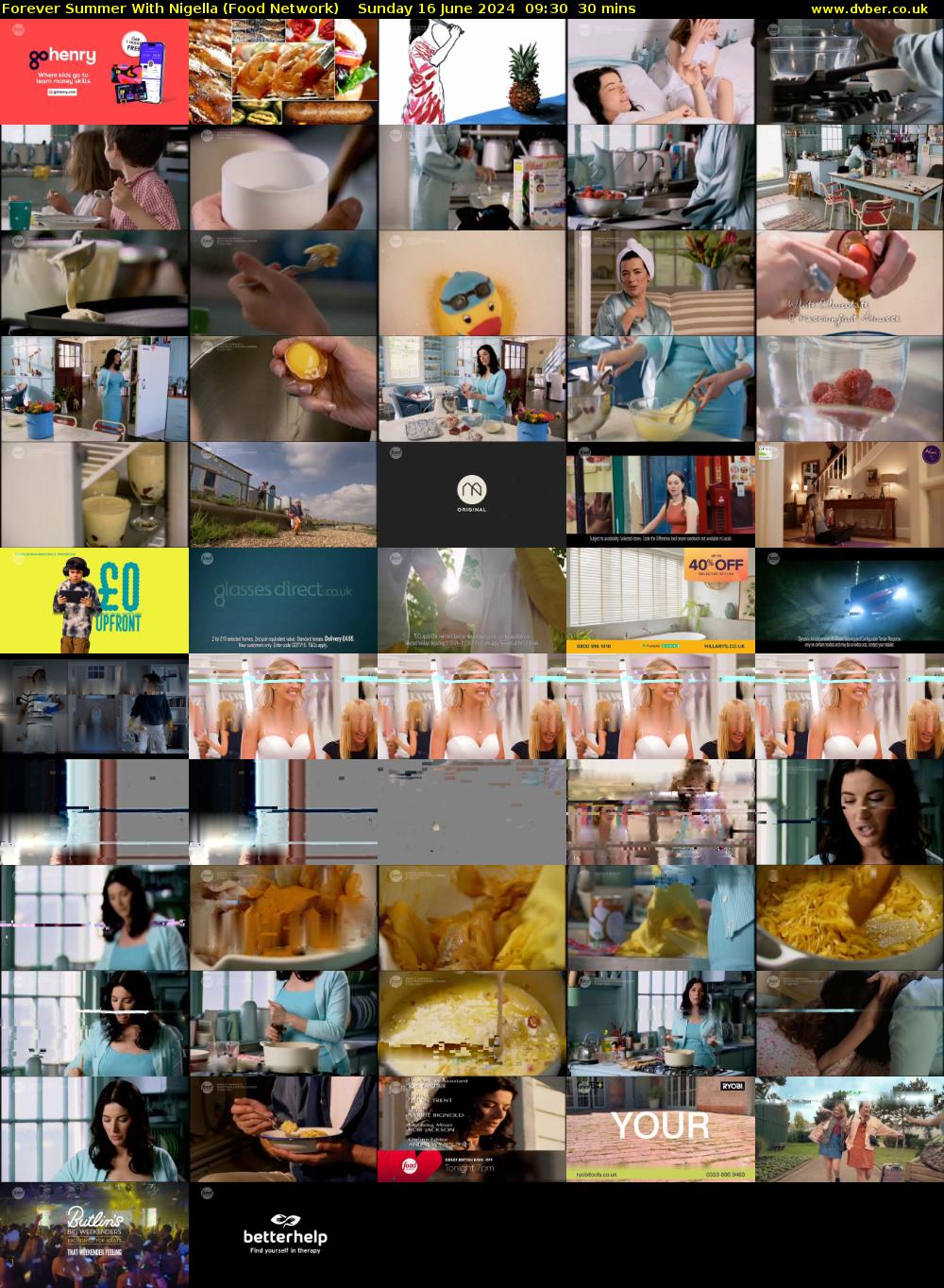 Forever Summer with Nigella (Food Network) Sunday 16 June 2024 09:30 - 10:00