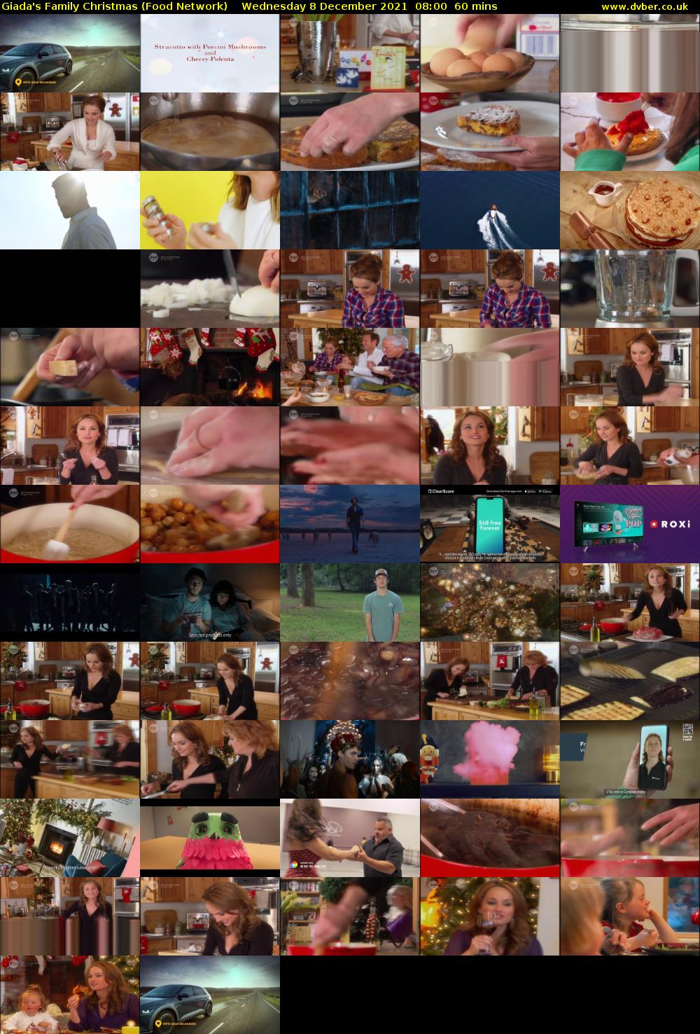 Giada's Family Christmas (Food Network) Wednesday 8 December 2021 08:00 - 09:00