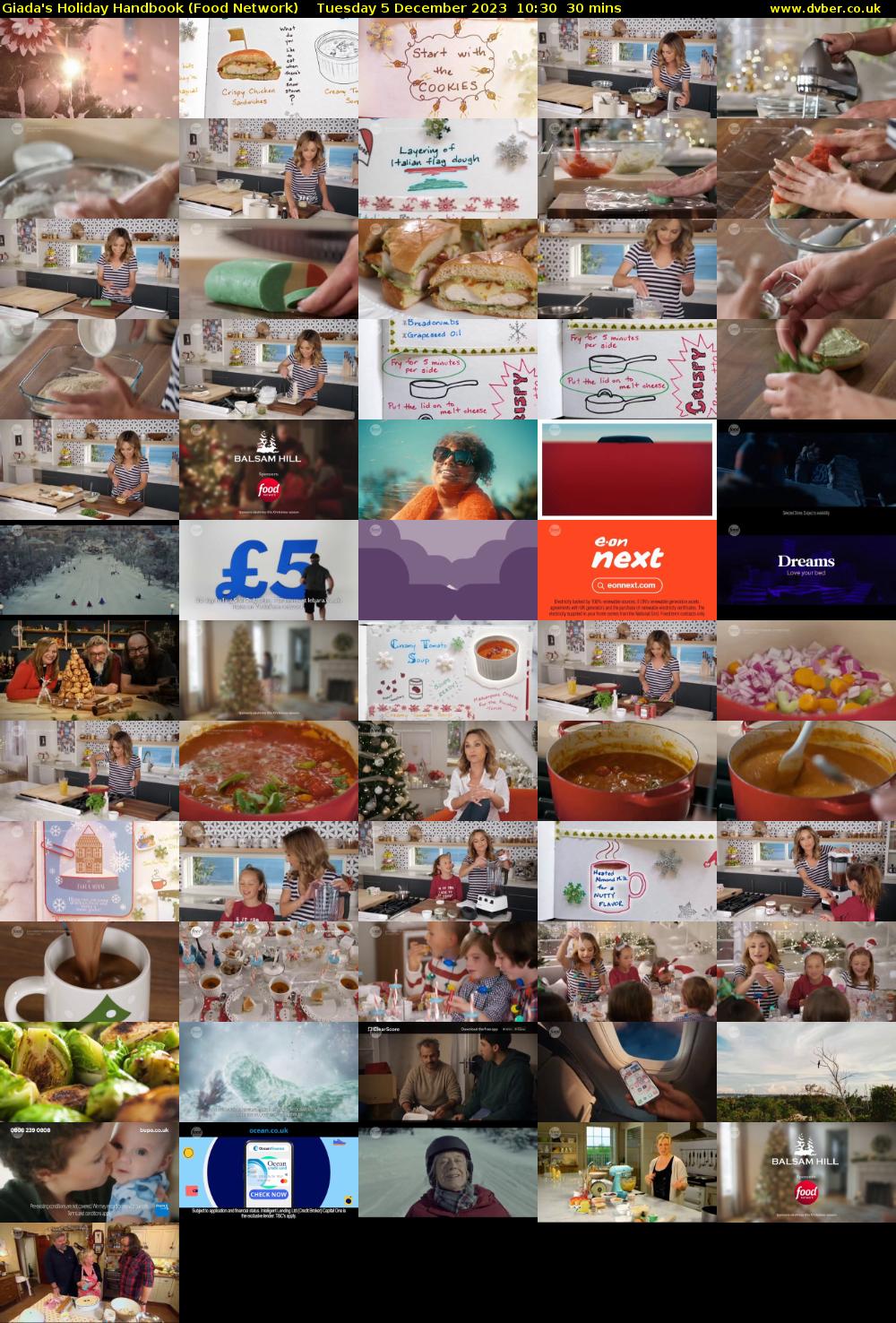 Giada's Holiday Handbook (Food Network) Tuesday 5 December 2023 10:30 - 11:00