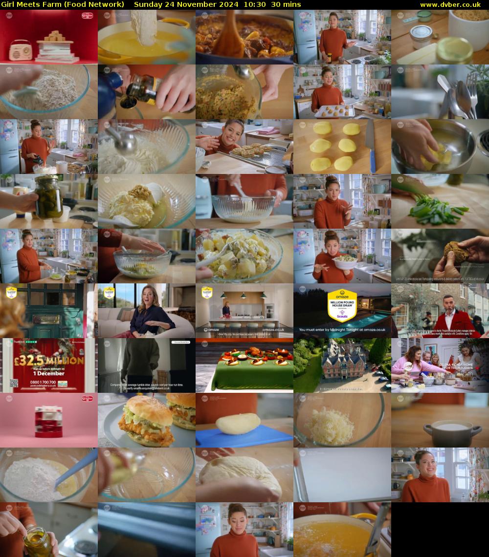 Girl Meets Farm (Food Network) Sunday 24 November 2024 10:30 - 11:00